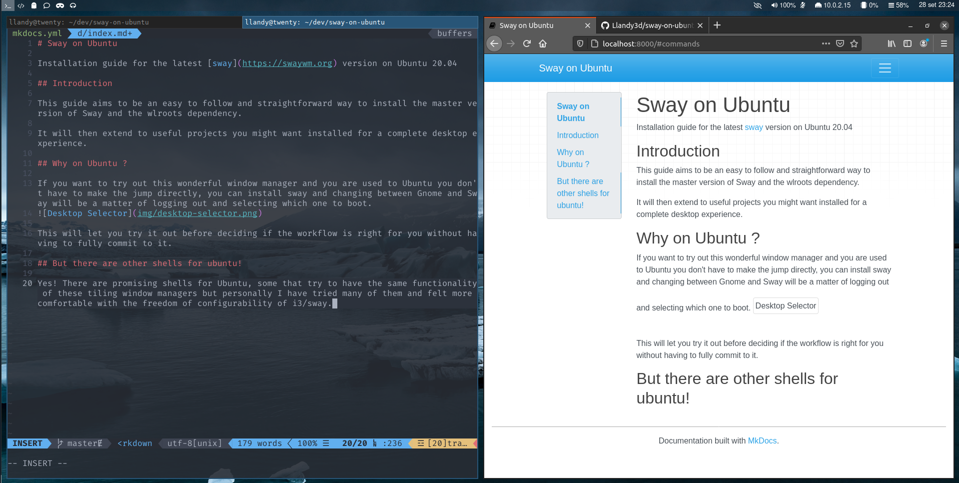 You account requires the following. Sway Linux. Ubuntu Sway. Sway Window Manager. Sway WM Linux.